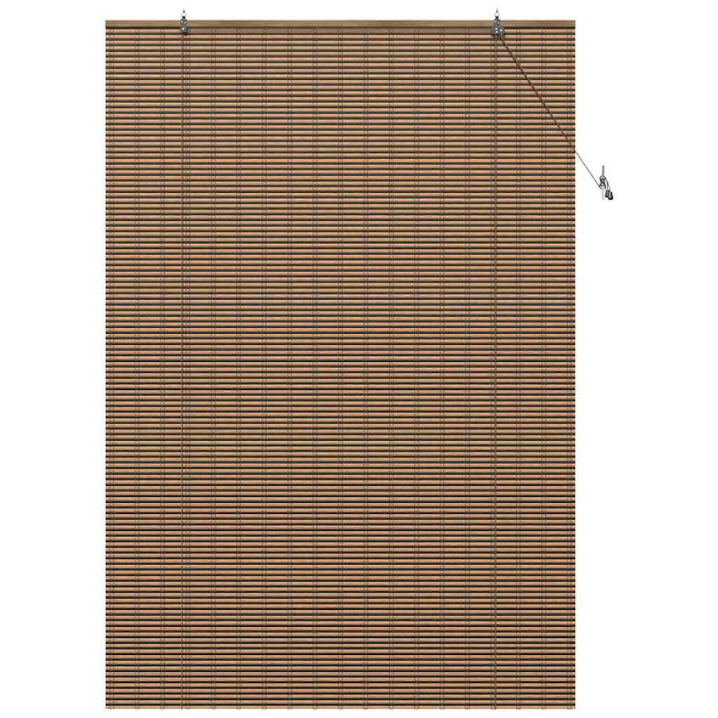 vidaXL Ablak Függönyök & Árnyékolók Barna 150 x 220 cm bambusz