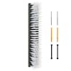 vidaXL Loomade harjad Must ja Valge 50 x 10 x 6,5 cm PP