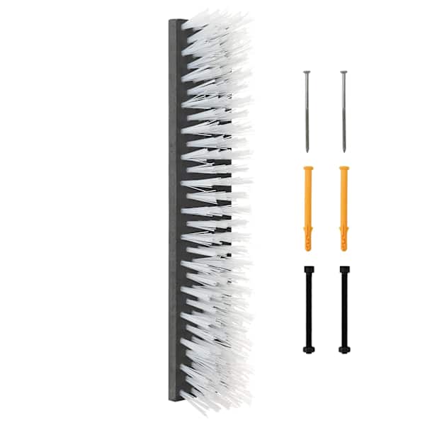 vidaXL Loomade harjad Must ja Valge 50 x 10 x 6,5 cm PP