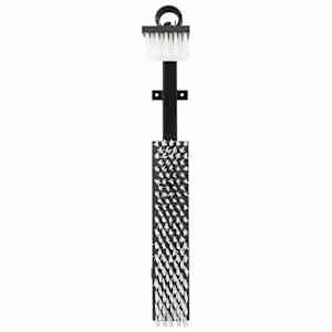 Kartáče na dobytek Černá a bílá 84 x 10 x 91 cm PVC - obrázek 3