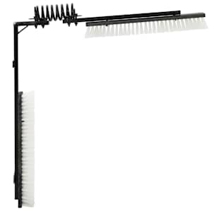 Kartáče na dobytek Černá a bílá 84 x 10 x 91 cm PVC - obrázek 4