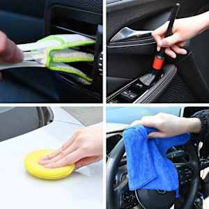 Sada kartáčů na auto Vícebarevný polyratan - obrázek 3