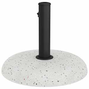 Základna pro slunečník Bílá Ø 45 x 33 cm betonová - obrázek 7