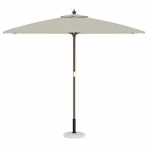 Základna pro slunečník Bílá Ø 45 x 33 cm betonová - obrázek 3