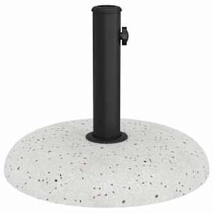 Základna pro slunečník Bílá Ø 45 x 33 cm betonová - obrázek 6