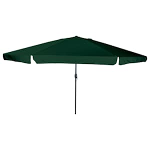 Zahradní slunečník Zelená 394 x 394 x 248 cm Polyester a ocel - obrázek 1