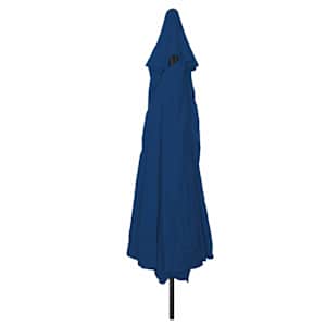 Zahradní slunečník Azurblau 394 x 394 x 248 cm Polyester a ocel - obrázek 2