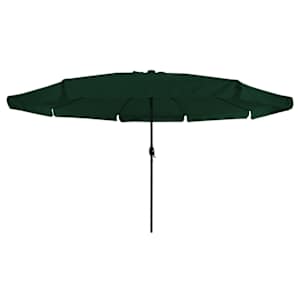 Zahradní slunečník Zelená 395 x 395 x 245 cm Polyester - obrázek 3