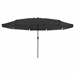 Zahradní slunečník Antracit 395 x 395 x 245 cm Polyester - obrázek 4