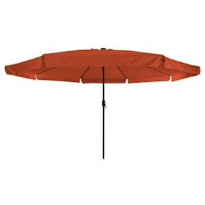 Zahradní slunečník Cihlová 395 x 395 x 245 cm Polyester - obrázek 4