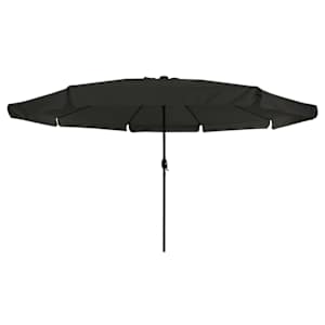 Zahradní slunečník Černá 395 x 395 x 245 cm Polyester - obrázek 4