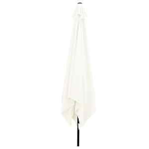 Zahradní slunečník Písková 295 x 295 x 245 cm Polyester a ocel - obrázek 3