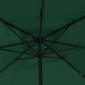 Zahradní slunečník Zelená 295 x 295 x 245 cm Polyester a ocel - obrázek 4
