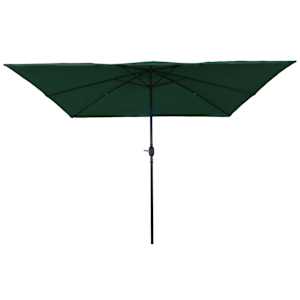 Zahradní slunečník Zelená 295 x 295 x 245 cm Polyester a ocel - obrázek 2