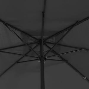 Zahradní slunečník Antracit 295 x 295 x 245 cm Polyester a ocel - obrázek 4