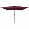 vidaXL Aedapara Bordeaux punane 295 x 295 x 245 cm Pol&uuml;ester ja teras