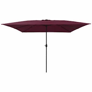 vidaXL Aedapara Bordeaux punane 295 x 295 x 245 cm Pol&uuml;ester ja teras