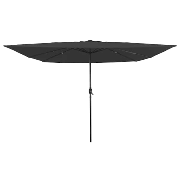 vidaXL Aedapara 295 x 295 x 245 cm Pol&uuml;ester ja teras Antratsiit