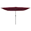 vidaXL Aedapara Bordeaux punane 295 x 295 x 245 cm Pol&uuml;ester ja teras