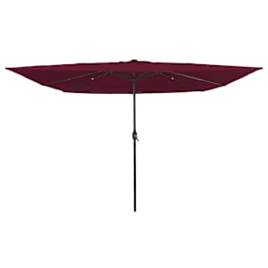 vidaXL Aedapara Bordeaux punane 295 x 295 x 245 cm Pol&uuml;ester ja teras