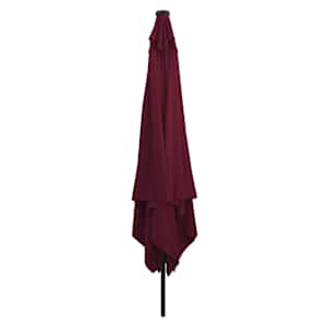 Zahradní slunečník Bordeaux červená 295 x 295 x 245 cm - obrázek 2