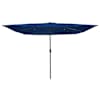 vidaXL Aedapara 295 x 295 x 245 cm Pol&uuml;ester ja teras Azurblau