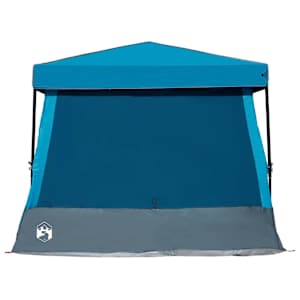 Sada Camping Stanů se střechou 2 pcs Modrá Taffeta a Tkanina - obrázek 9