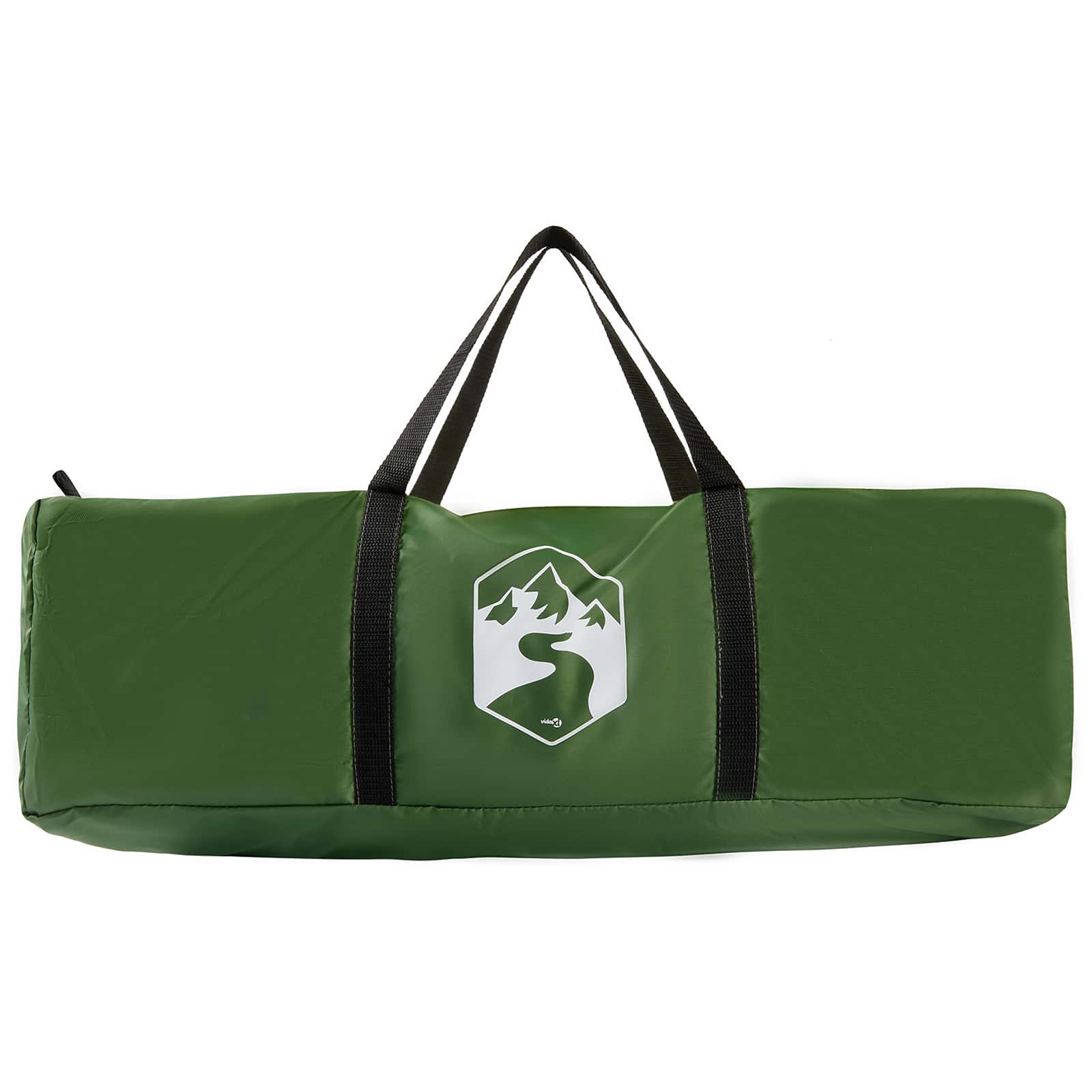 Sada Camping Stanů se střechou 2 pcs Zelená Taffeta a Tkanina - obrázek 15