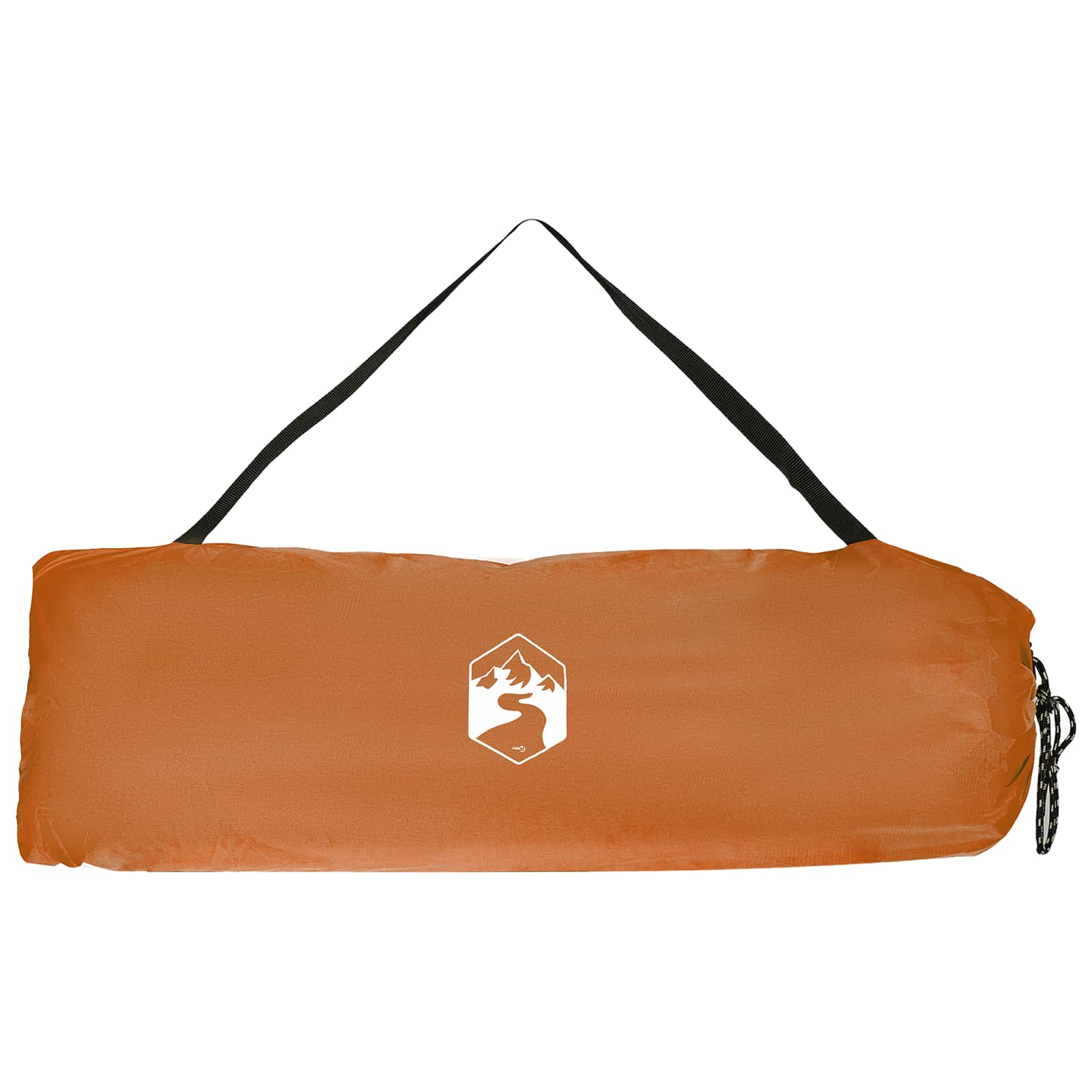 Sada Camping Stanů se střechou 2 pcs Oranžová Taffeta a Tkanina - obrázek 15