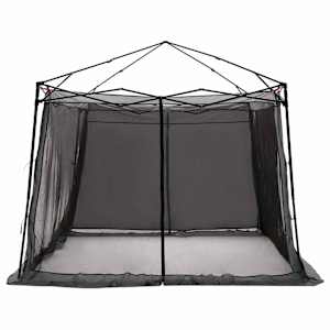 Sada Camping Stanů 2 pcs Šedá a oranžová Taffeta a Tkanina - obrázek 6