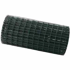 vidaXL Euroopa aed 0,6 x 10 m PVC-kaetud raud Roheline