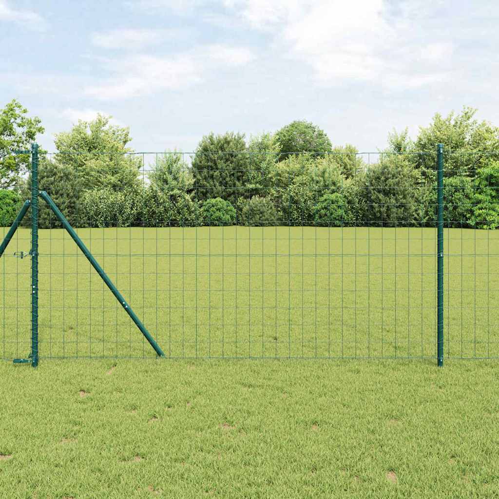 Grøn Euro Heg 1.2 x 10 m Stål