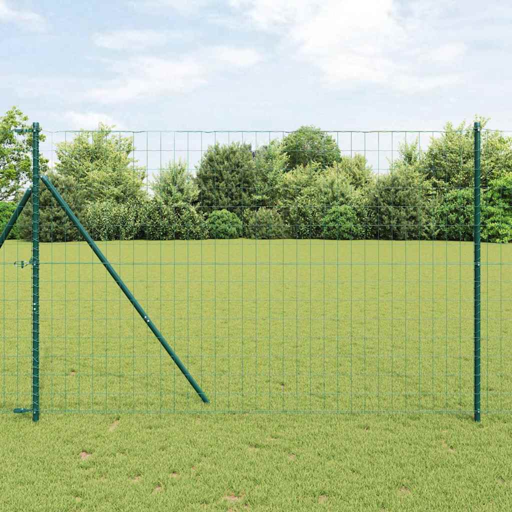 Euro hegn Grøn 1.6x10 m Stål