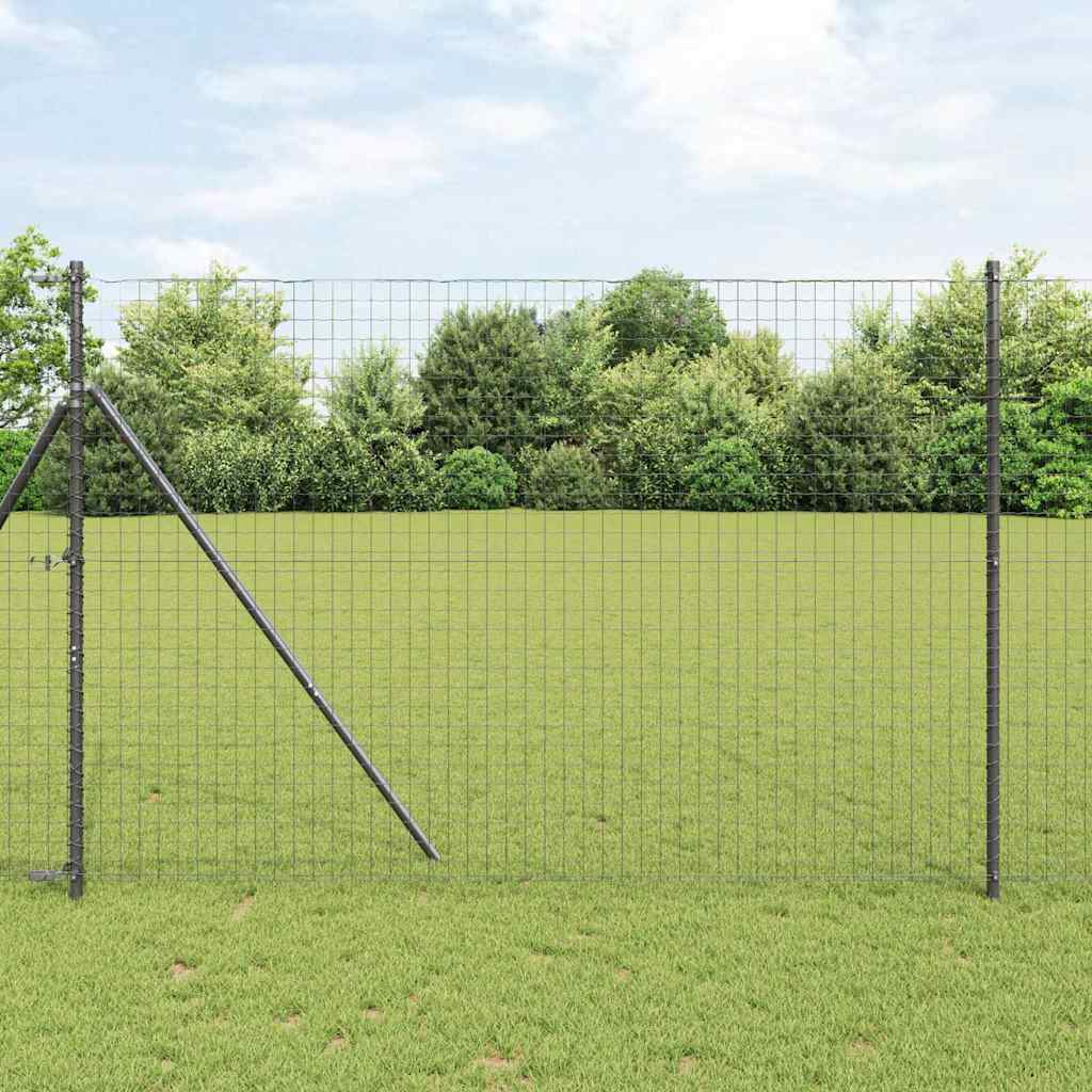 Euro Hegn Grå 1.6x10 m Stål