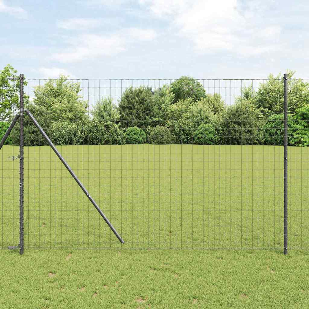 Euro Hegn Grå 1.5x10 m Stål