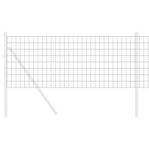 Euro plot 0,4 x 50 m Železo potažené PVC Šedá - obrázek 3