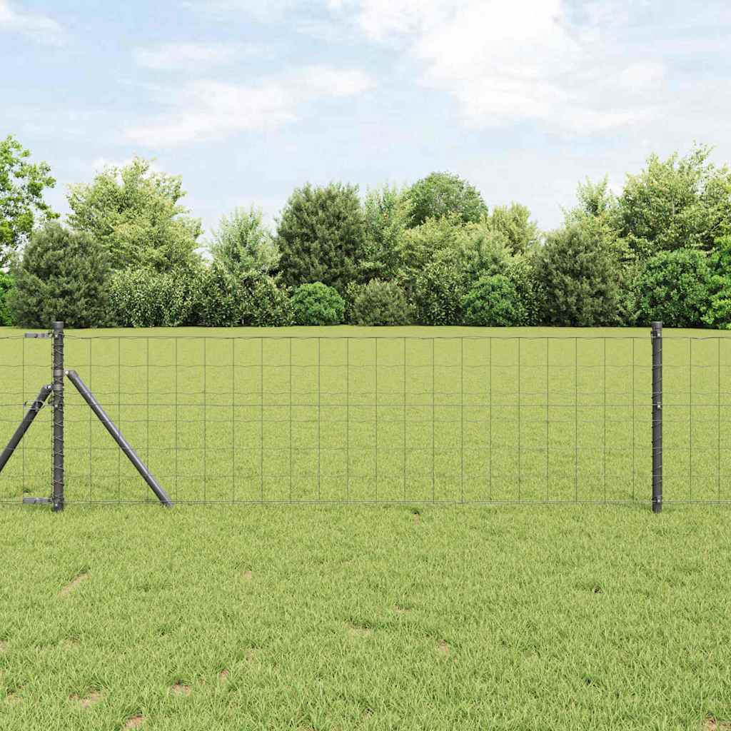 Euro hegn Grå 0,4x50 m Stål