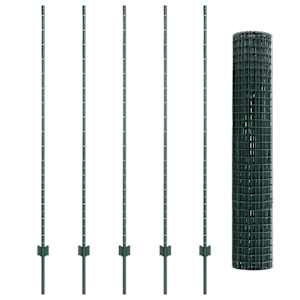 Svařovaný drátěný plot 10 x 1,6 m (Š x V) Ocel potažená PVC - obrázek 5