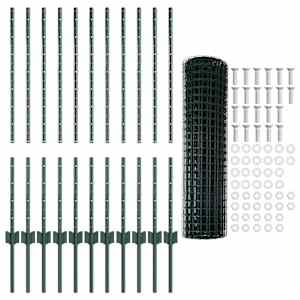 Svařovaný drátěný plot 25 x 1 m (Š x V) Ocel potažená PVC - obrázek 6