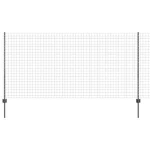 vidaXL Euro aia postiga 10 x 1,2 m PVC-kaetud teras Hall V&otilde;rk