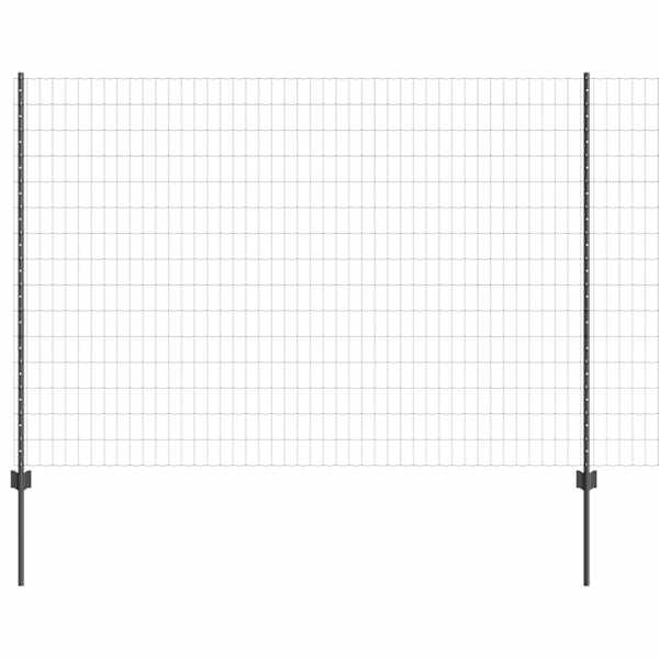 vidaXL Euro aia postiga 10 x 1,6 m PVC-kaetud teras Hall V&otilde;rk