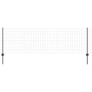 vidaXL Euro aia postiga 10 x 0,8 m PVC-kaetud teras Hall V&otilde;rk