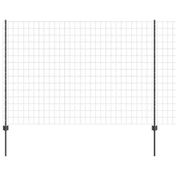 vidaXL Euro aia postiga 10 x 1,5 m PVC-kaetud teras Hall V&otilde;rk