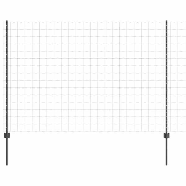 vidaXL Euro aia postiga 10 x 1,5 m PVC-kaetud teras Hall V&otilde;rk