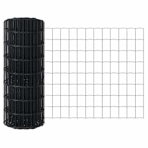 Plot s sloupkem Šedá 0,4 x 50 m Ocel a PVC - obrázek 6