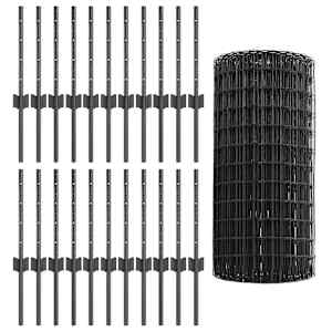Plot s sloupkem Šedá 0,4 x 50 m Ocel a PVC - obrázek 6