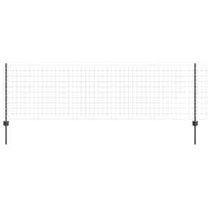 vidaXL Euro aia postiga 10 x 0,8 m PVC-kaetud teras Hall V&otilde;rk