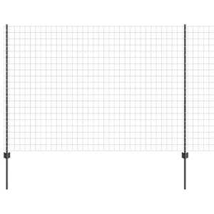 vidaXL Euro aia postiga 10 x 1,5 m PVC-kaetud teras Hall V&otilde;rk