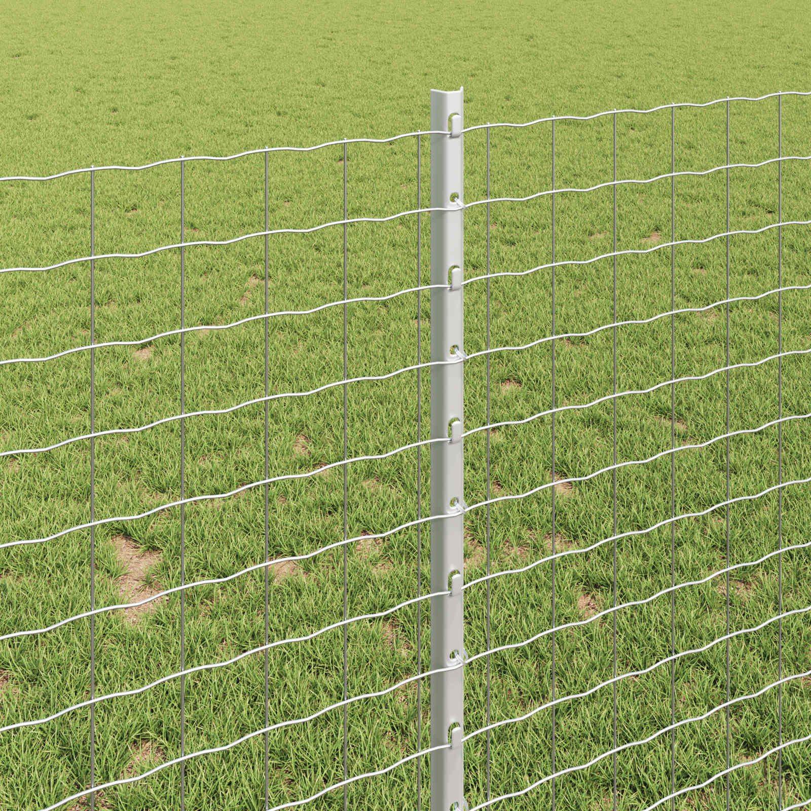 Aed koos postiga Hõbedane 1 x 10 m Teras 562 Kõik vajalik sinu aeda ja koju! Aed koos postiga Hõbedane 1 x 10 m Teras - Image 4