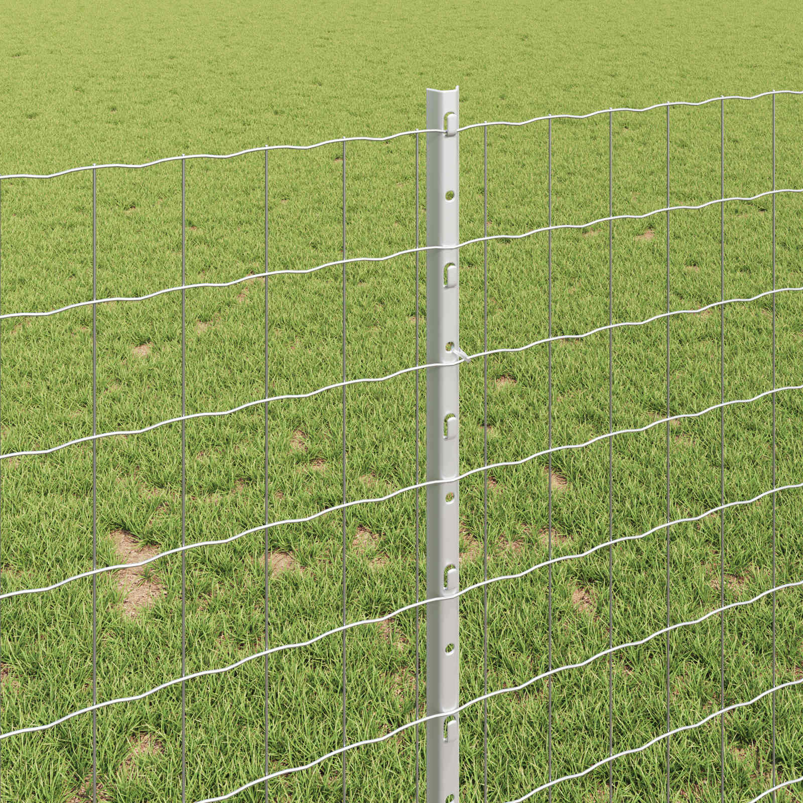 Aed koos postiga Hõbedane 1 x 10 m Teras 547 Kõik vajalik sinu aeda ja koju! Aed koos postiga Hõbedane 1 x 10 m Teras - Image 4